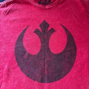 Red Star Wars Rebel Alliance T-Shirt